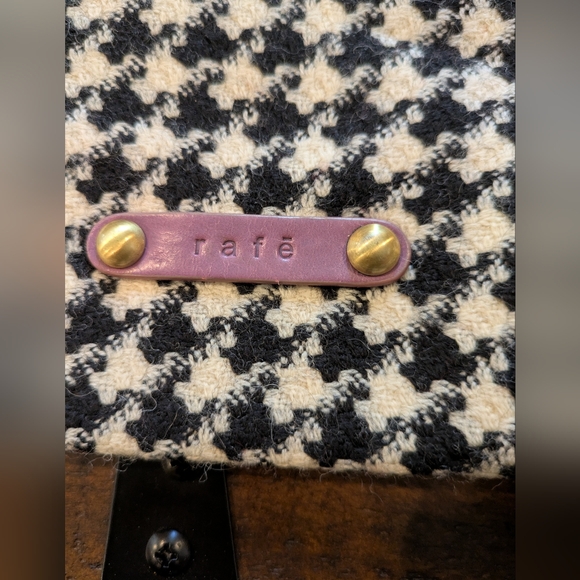 NWOT Rafe New York Houndstooth Wristlet - Picture 7 of 9